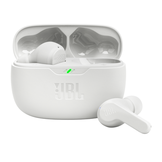 JBL WAVE BEAM TRUE WIRELESS EARBUDS WHITE JBLL