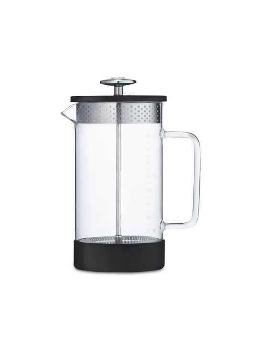 BARISTA & CO CORE COFFEE PRESS - BLACK - 8 CUPS STAINLESS STEEL SOLUTI