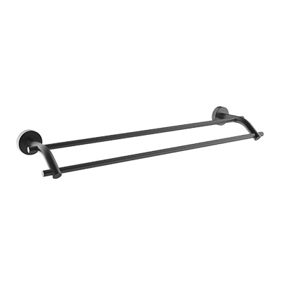 COAL TOWEL RAIL DBL 600MM SPLASHWORKS