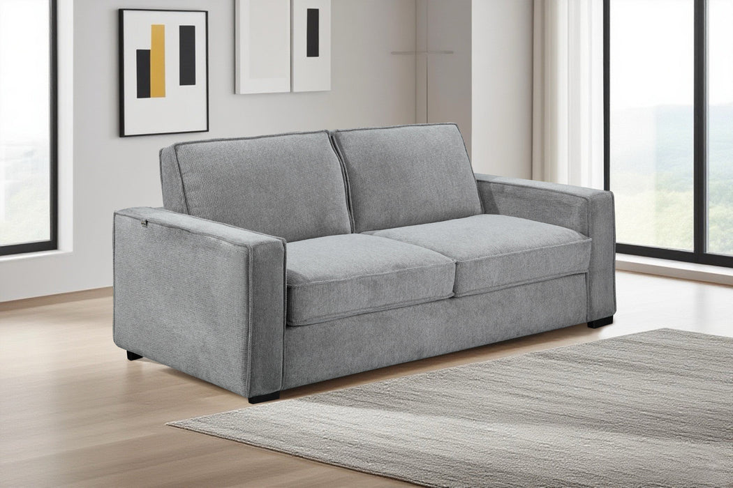 KANSAS SOFA BED GREY CARA