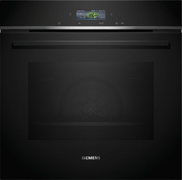 SIEMENS IQ700 60CM BUILT-IN OVEN BLACK BSH HOME APPLIANCES