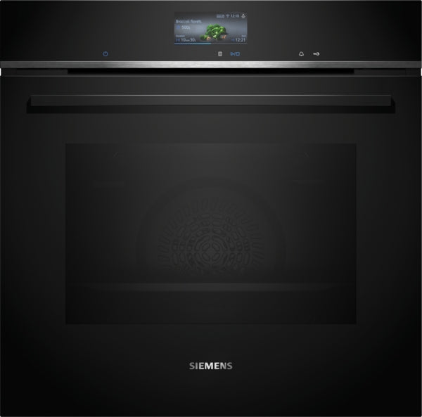SIEMENS IQ700 60CM BUILT-IN OVEN BLACK 4D COOKING BSH HOME APPLIANCES