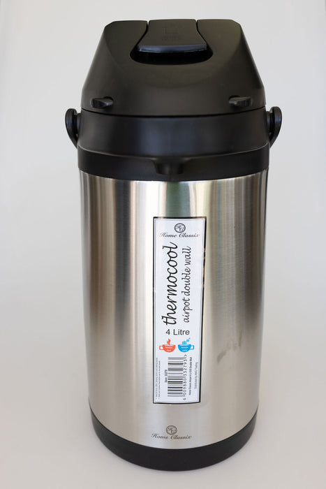 HOME CLASSIX S/S DOUBLE WALL AIRPOT 4 LITRE AWG TRADING (PTY) LTD