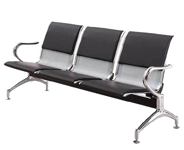 3-SEATER WAITING CHAIRS (BLACK) KTMM INVESTMENT PTY LT