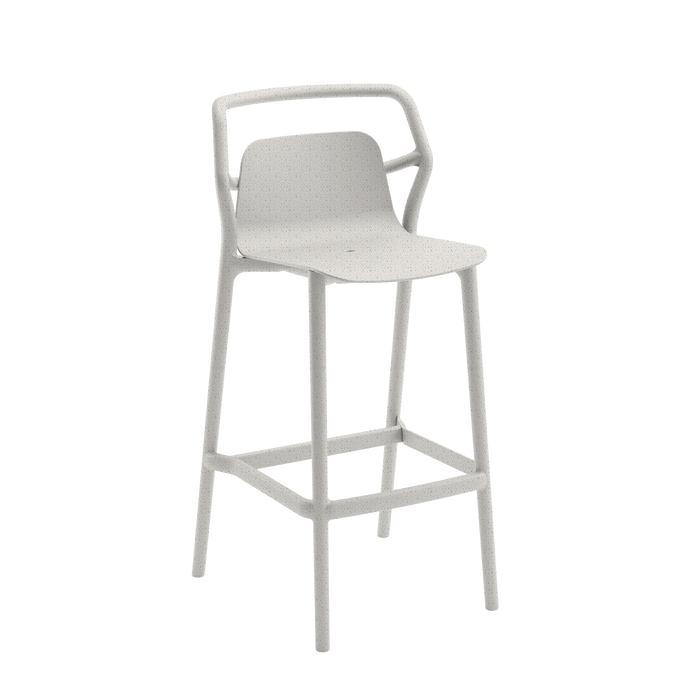 MIMI BAR CHAIR WHITE FUYA
