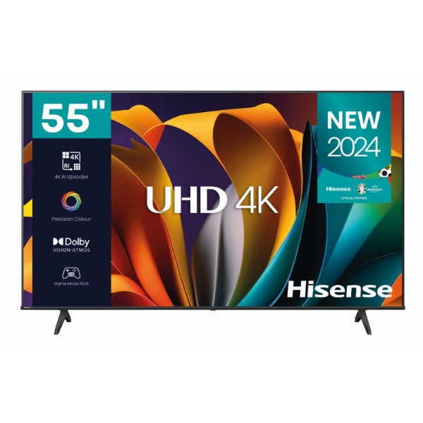 HISENSE 55" A6N 4K UHD SMART TV NAMIBIA AUDIO MECCA CC