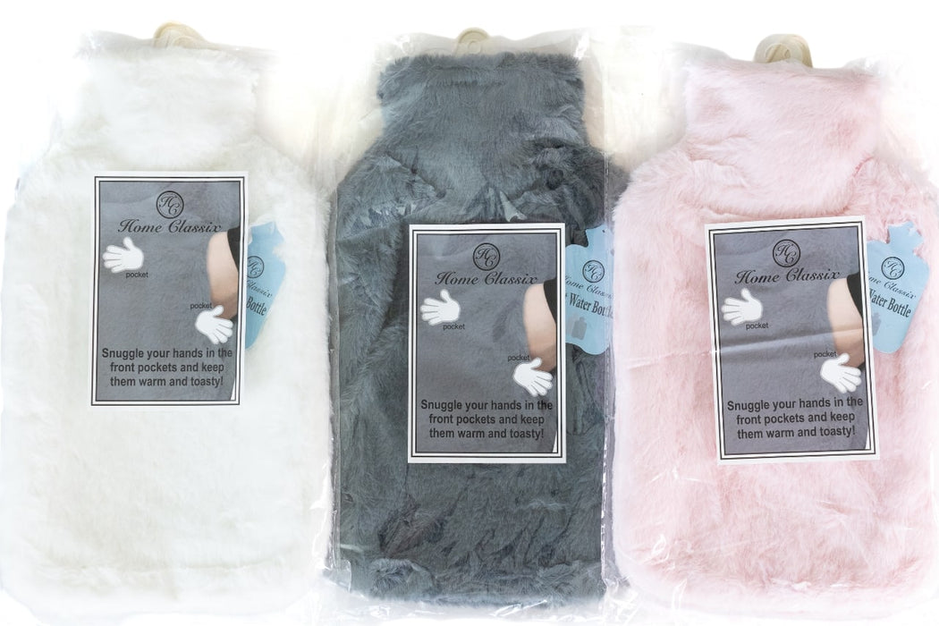 HOME CLASSIX HOT WATER BOTTLE WITH POCKETS 2L AWG TRADING (PTY) LTD