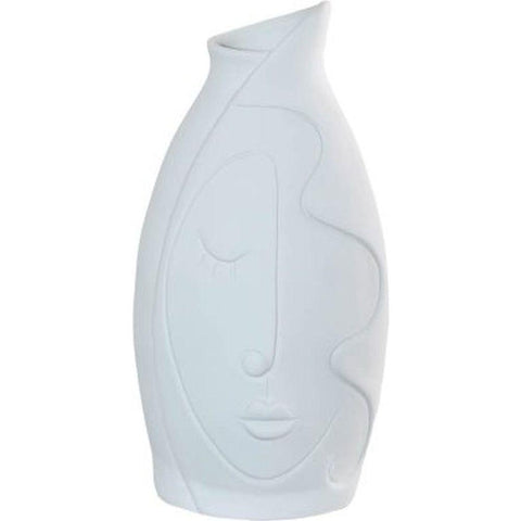 ABSTRACT FACE VASE 24CM