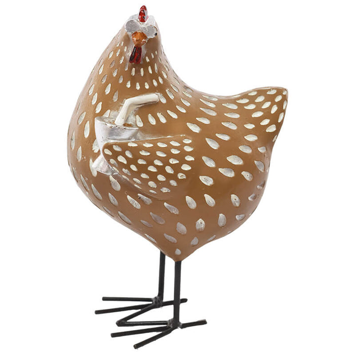 BROWN ROOSTER SIPPY CUP 16CM TRAN