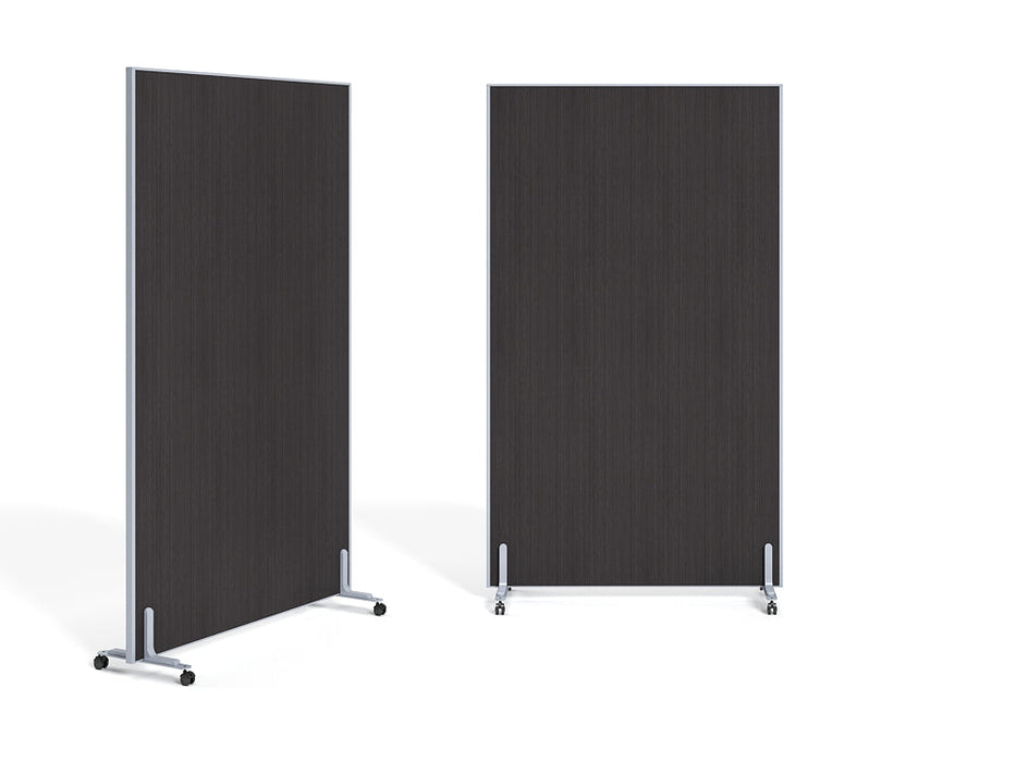 STL-P01-2 PARTITION FULL MELAMINE (BRUSH OAK) STEL