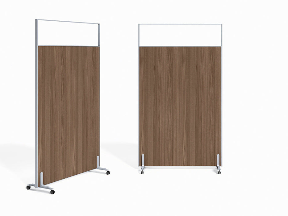 STL-P01-3 PARTITION CLEAR TEMPERED GLASS & MELAMINE (3192-20 STEL