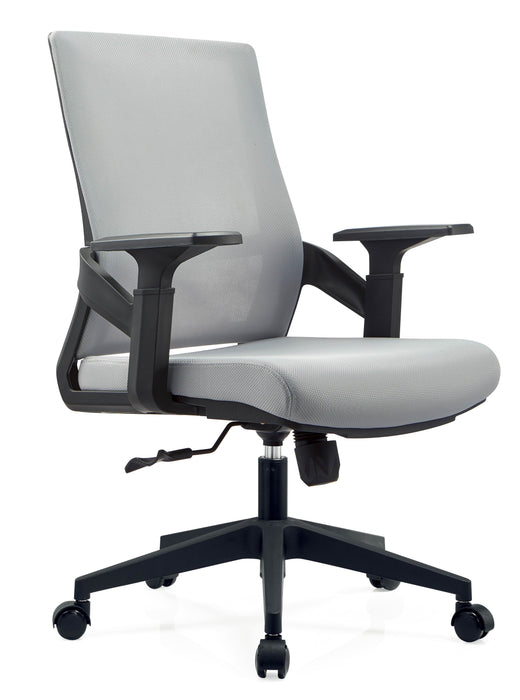 HT-284B MEDIUM BACK OFFICE CHAIR BLACK STELLAR LIMITED