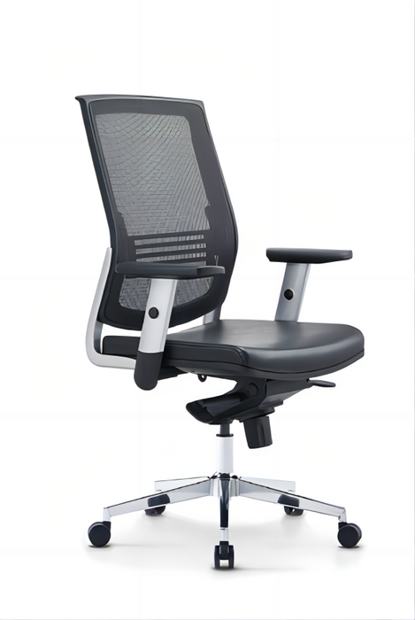 Medium High Black office chair