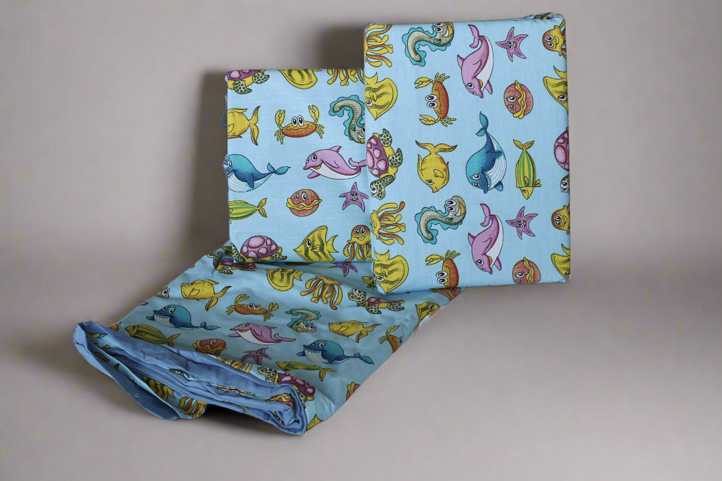 107CM DEEP IN THE OCEAN KIDDIES BEDDING SET JENOVIC INVESTMENTS CC