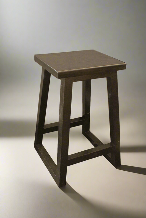 BLACK COUNTER TOP CHAIR 750MM HIGH COOL CUPBOARDS