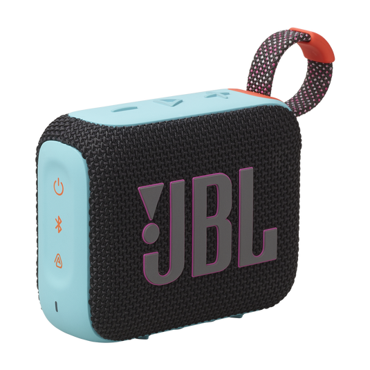 JBL GO 4 PORTABLE BLUETOOTH SPEAKER BLACK/ORANGE JBLL