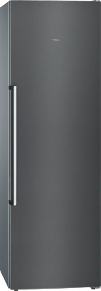 SIEMENS IQ500 242L UPRIGHT FREEZER BLACK STEEL BSH HOME APPLIANCES