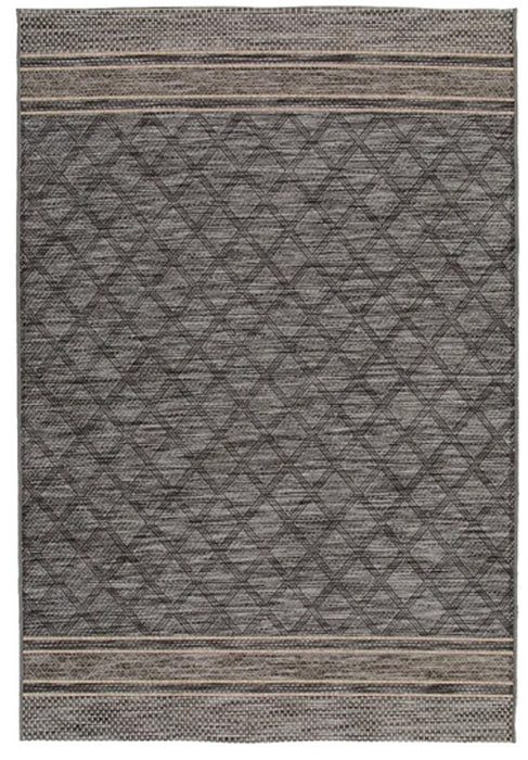 MIRA RUG 160X230 CLASSIC DIAMOND GREY RUGS ORIGINAL