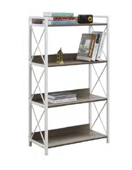 SG-149 STORAGE RACK (OAK/ WHITE) 64X30X118CM