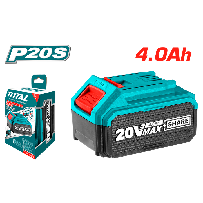 TOTAL TOOLS LITHIUM-ION BATTERY PACK 4.0AH TOTAL TOOLS NAMIBIA