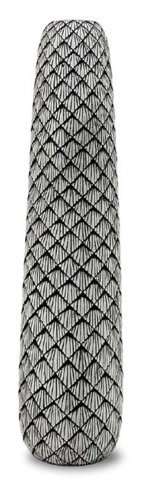 TIGRIS VASE 170X680MM NOLDEN BROTHERS WOODEN