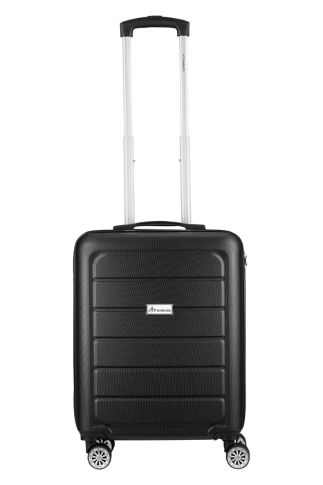 TRAVELWIZE 55CM MAPLE ABS LUGGAGE - BLACK ROBIATI DISTRIBUTION C