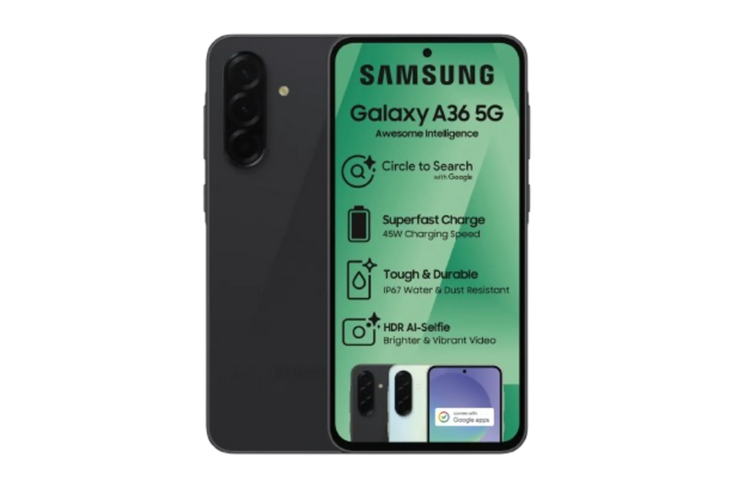 SAMSUNG GALAXY A36 128GB BLACK 3G MOBILE