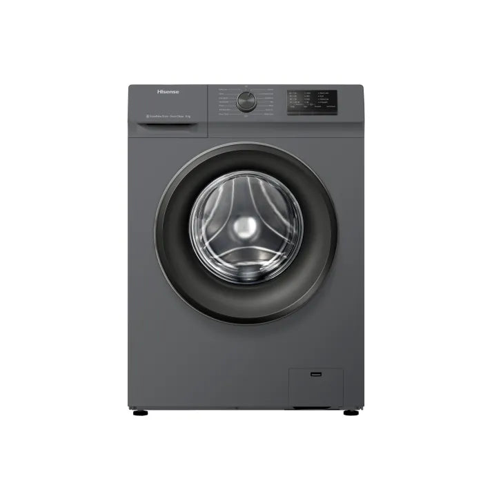 HISENSE 6KG FRONT LOADER - TITANIUM SILVER HISE