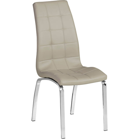 TAUPE DINING CHAIR