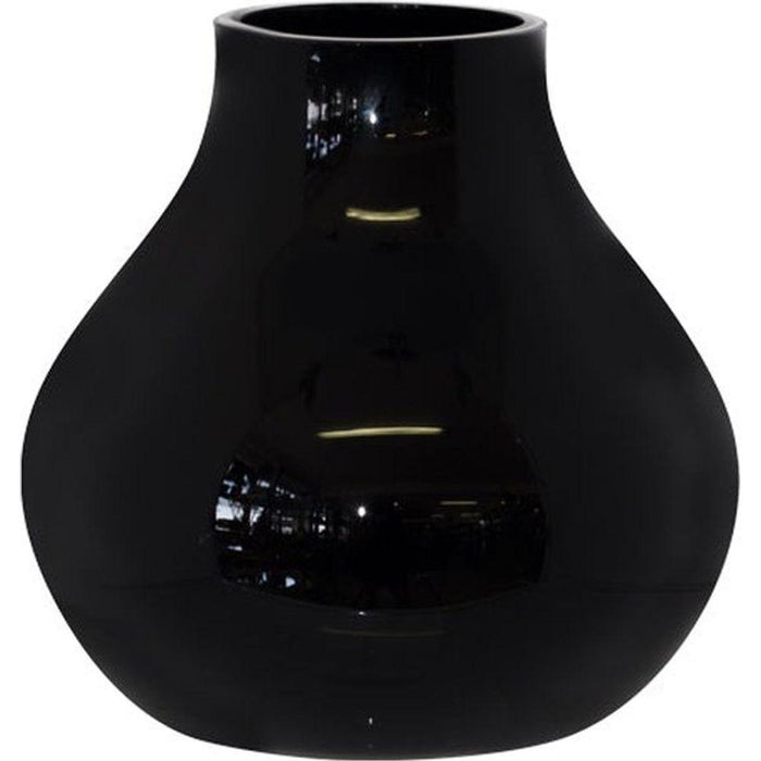 REESE BLACK OENOCHOE VASE 15CM