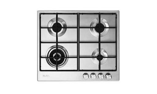 ELBA ELIO LITE 60CM 4BRN GAS HOB STAINLESS STEEL D.K. GAS APPLIANCES (P