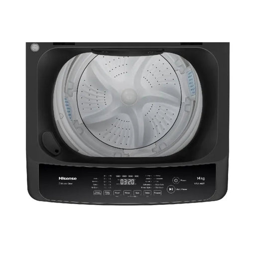 HISENSE 14KG TOP LOADER TITANIUM GREY NAMIBIA AUDIO MECCA CC