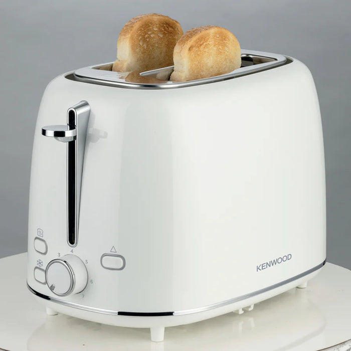 KENWOOD ETERNA PLASTIC 2 SLICE TOASTER - GLOSSY WHITE KENW