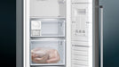SIEMENS IQ500 242L UPRIGHT FREEZER BLACK STEEL BSH HOME APPLIANCES