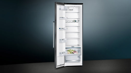 SIEMENS IQ500 346L UPRIGHT FRIDGE BLACK STEEL BSH HOME APPLIANCES