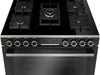 Bosch freestanding cooker modern kitchen setup