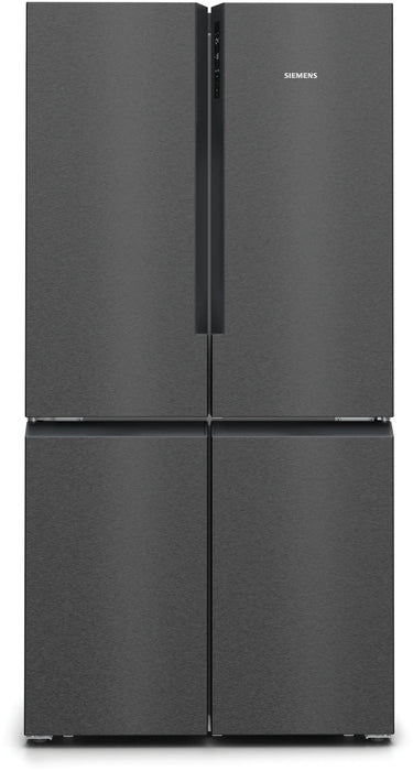 SIEMENS IQ300 483L FRENCH DOOR BRUSHED BLACK STEEL SIEM