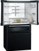 SIEMENS IQ700 458L BLACK GLASS FRENCH DOOR FRIDGE BSH HOME APPLIANCES