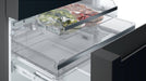 SIEMENS IQ700 458L BLACK GLASS FRENCH DOOR FRIDGE BSH HOME APPLIANCES