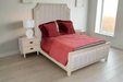 183CM MAROON VELVET BEDDING JENOVIC INVESTMENTS CC