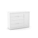 TUTTO CHEST OF DRAWERS, 1 DOOR WHITE MATI