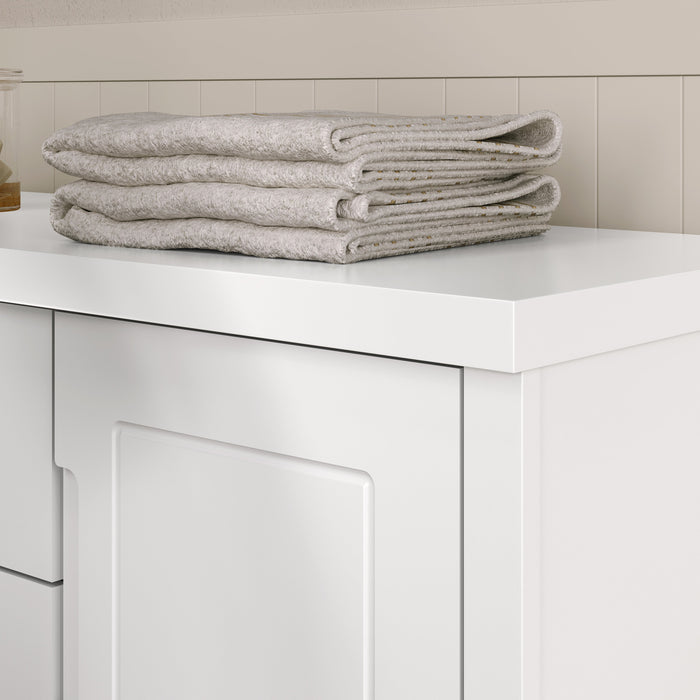 TUTTO CHEST OF DRAWERS, 1 DOOR WHITE MATI
