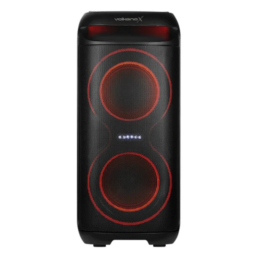 VOLKANOX VXP200 DUAL 6.5" PARTY SPEAKER  - BLACK VOLK