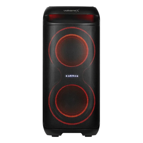 VOLKANOX VXP200 DUAL 6.5" PARTY SPEAKER  - BLACK VOLK