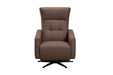 RECLINER SWIVEL MB R202 LIGHT BROWN MING