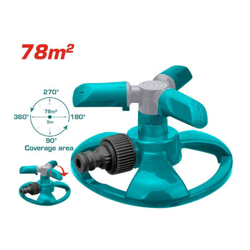 TOTAL TOOLS PLASTIC 3 ARM ROTARY SPRINKLER TOTAL TOOLS NAMIBIA