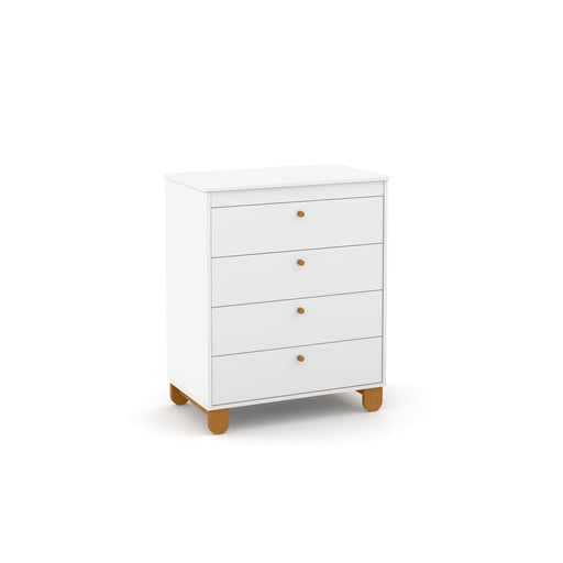 ZUPY CHEST OF DRAWERS OFF WHITE/ECO WOOD MATI
