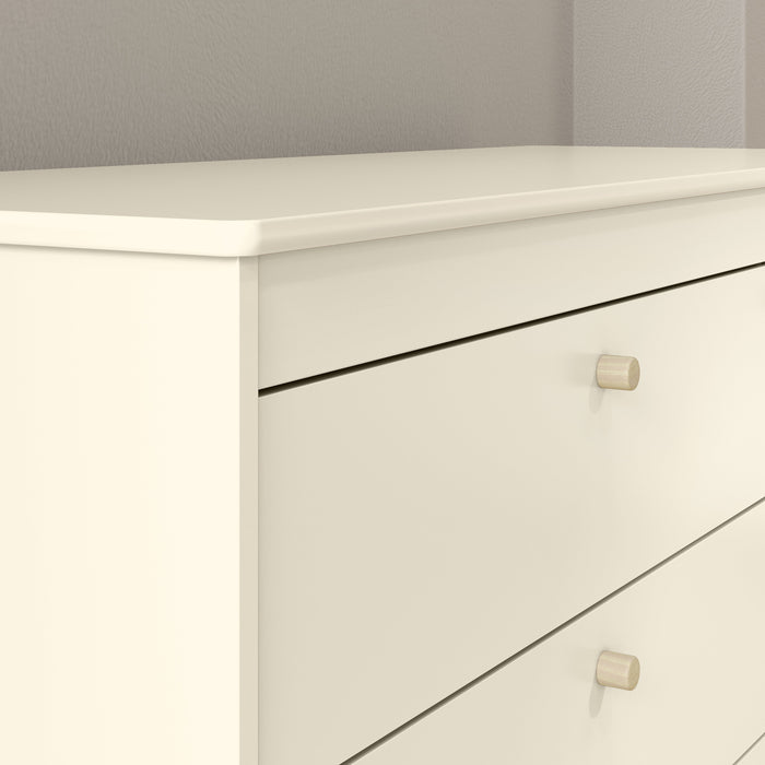 ZUPY CHEST OF DRAWERS OFF WHITE/NATURAL MATI
