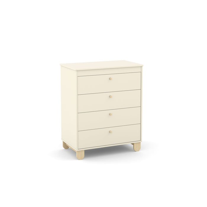 ZUPY CHEST OF DRAWERS OFF WHITE/NATURAL MATI