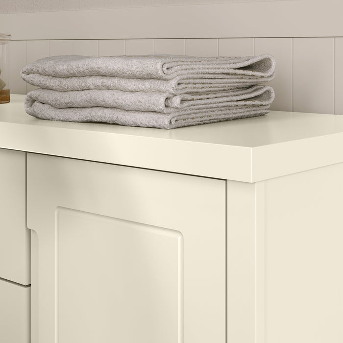 TUTTO CHEST OF DRAWERS, 1 DOOR OFF WHITE MATI